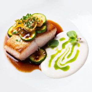 Trancio di Ricciola alla Nerano